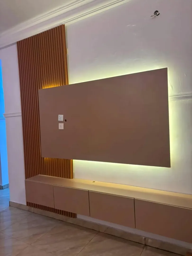 Brand new HDF TV consoles with lights (3 designs)